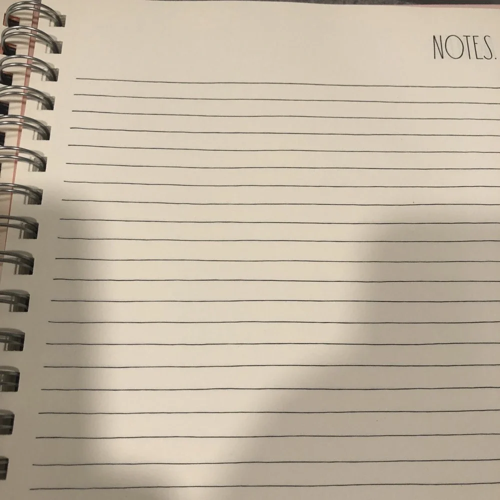 Rae Dunn 12 Month Planner Make It Happen Pink Spiral bound 2025 9x10